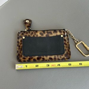 Jimmy Choo Brown Coin-Key Walle in very good condition